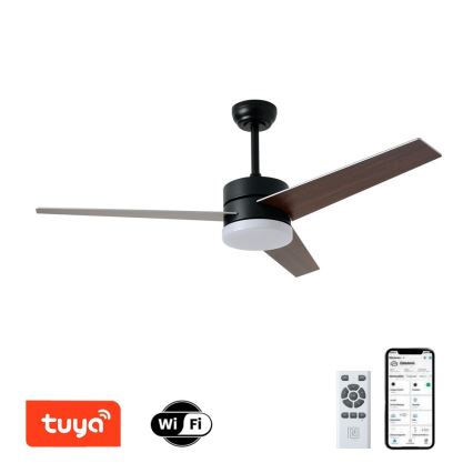 Immax NEO 07285L - LED+CCT himmennettävä kattotuuletin VARIABLE LED/24W/230V 3000/4000/6000K Wi‑Fi Tuya + kaukosäädin