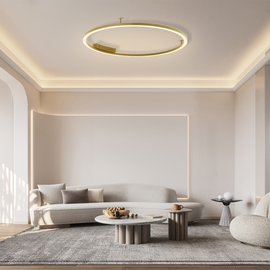 Immax NEO 07290-120G - LED+CCT himmennettävä kattovalaisin FINO LED/55W/230V 2700-6500K Tuya halkaisija 120 cm + kaukosäädin
