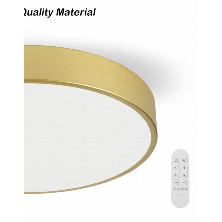 Immax NEO 07292L - LED+CCT Himennettävä kattovalaisin SEMPLICI LED/36W/230V 2700-6500K halkaisija 40 cm + kaukosäädin