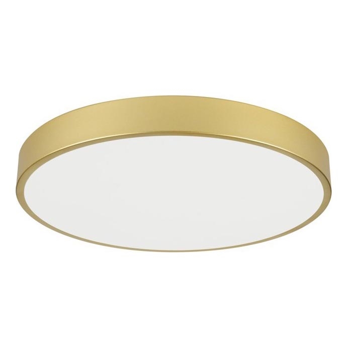 Immax NEO 07293L - himmennettävä LED-kattovalaisin NEO LITE SEMPLICI LED, 60 W, 230 V, 3000–6000 K, halkaisija 60 cm, Wi‑Fi (Tuya), kultainen + kaukosäädin