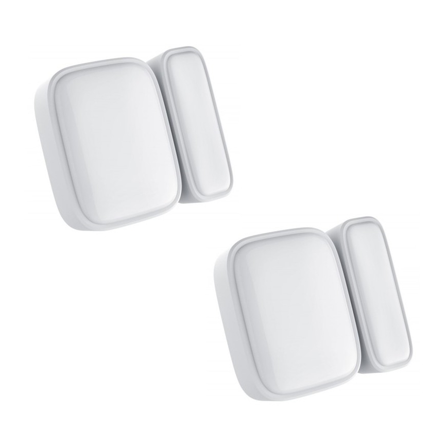 Immax NEO 07511L - SETTI 2x Magneettinen ikkuna- ja ovianturi SMART 1xCR2032  Zigbee Tuya