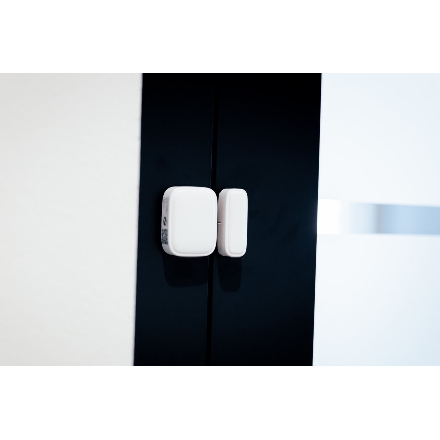 Immax NEO 07511L - SETTI 2x Magneettinen ikkuna- ja ovianturi SMART 1xCR2032  Zigbee Tuya