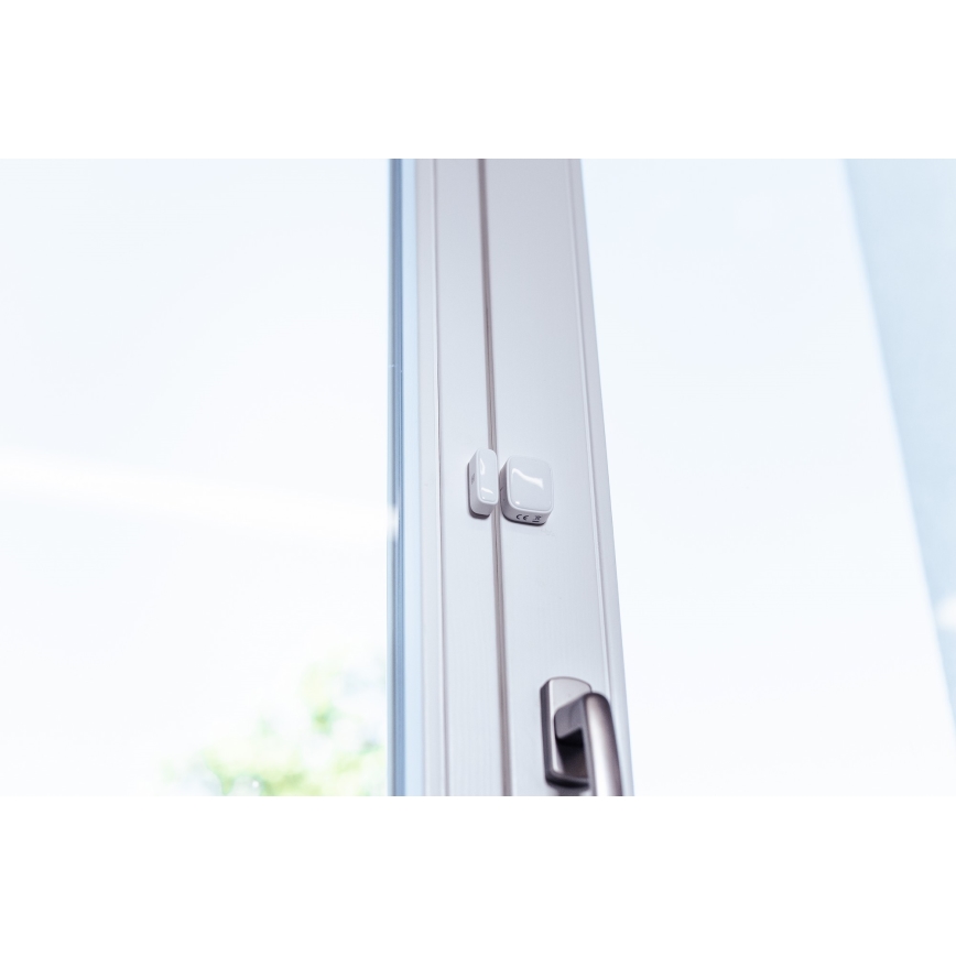 Immax NEO 07511L - SETTI 2x Magneettinen ikkuna- ja ovianturi SMART 1xCR2032  Zigbee Tuya