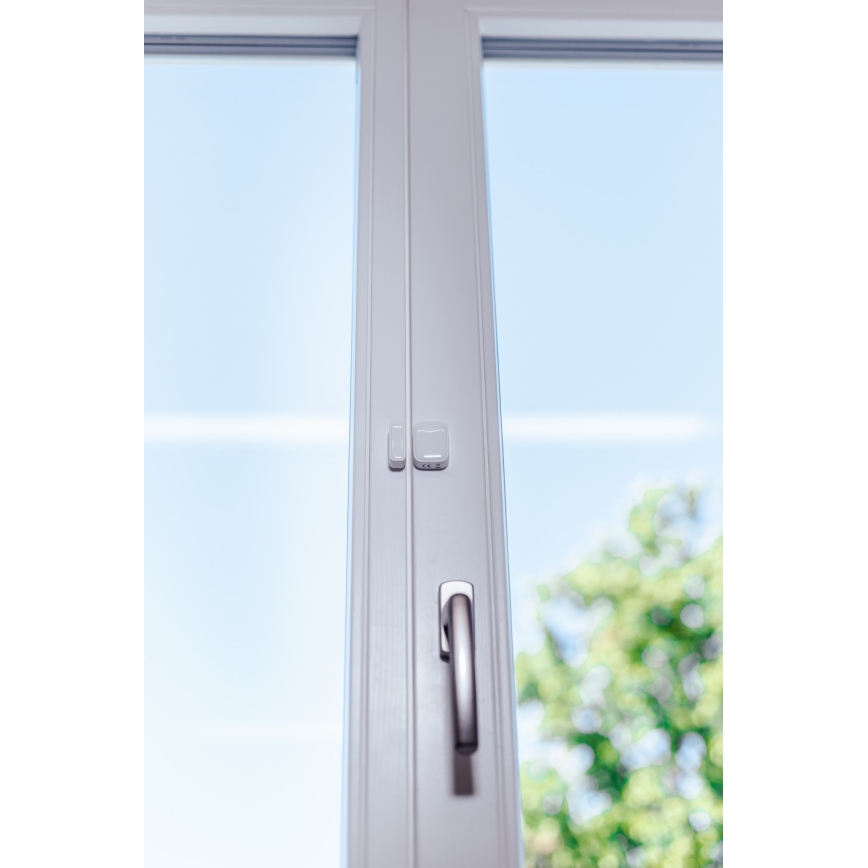 Immax NEO 07511L - SETTI 2x Magneettinen ikkuna- ja ovianturi SMART 1xCR2032  Zigbee Tuya