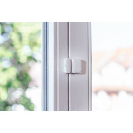 Immax NEO 07511L - SETTI 2x Magneettinen ikkuna- ja ovianturi SMART 1xCR2032  Zigbee Tuya