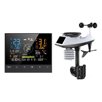 Immax NEO 07528L - Ammattimainen 7-toimintoinen NEO LITE SMART sääasema 5V/2xAAA + 3xAA