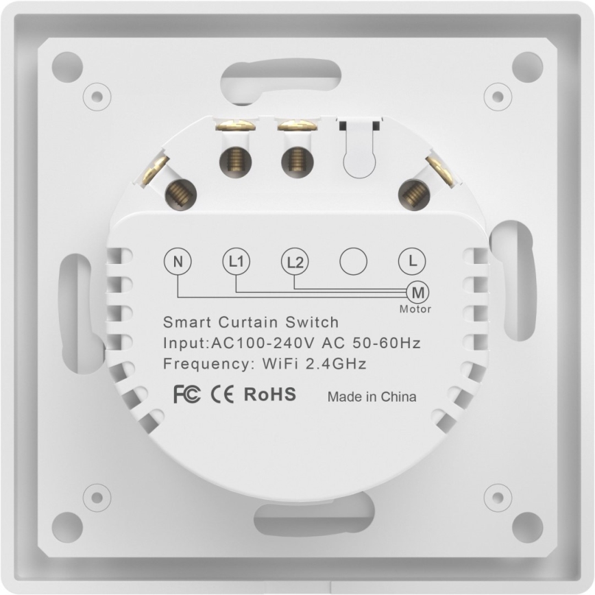 Immax NEO 07540L - Älykytkin sälekaihtimien ja rullaverhojen ohjaukseen, 230 V, Wi‑Fi (Tuya)