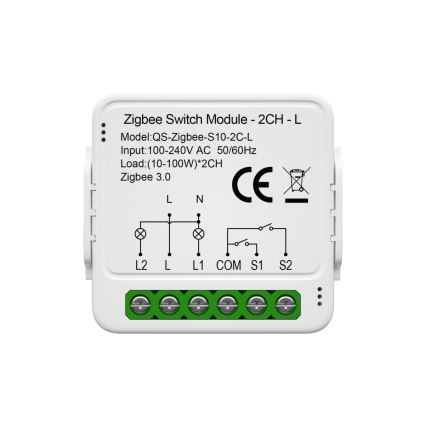 Immax NEO 07572L - Smart kaukosäädin NEO LITE V8 2-painike Tuya