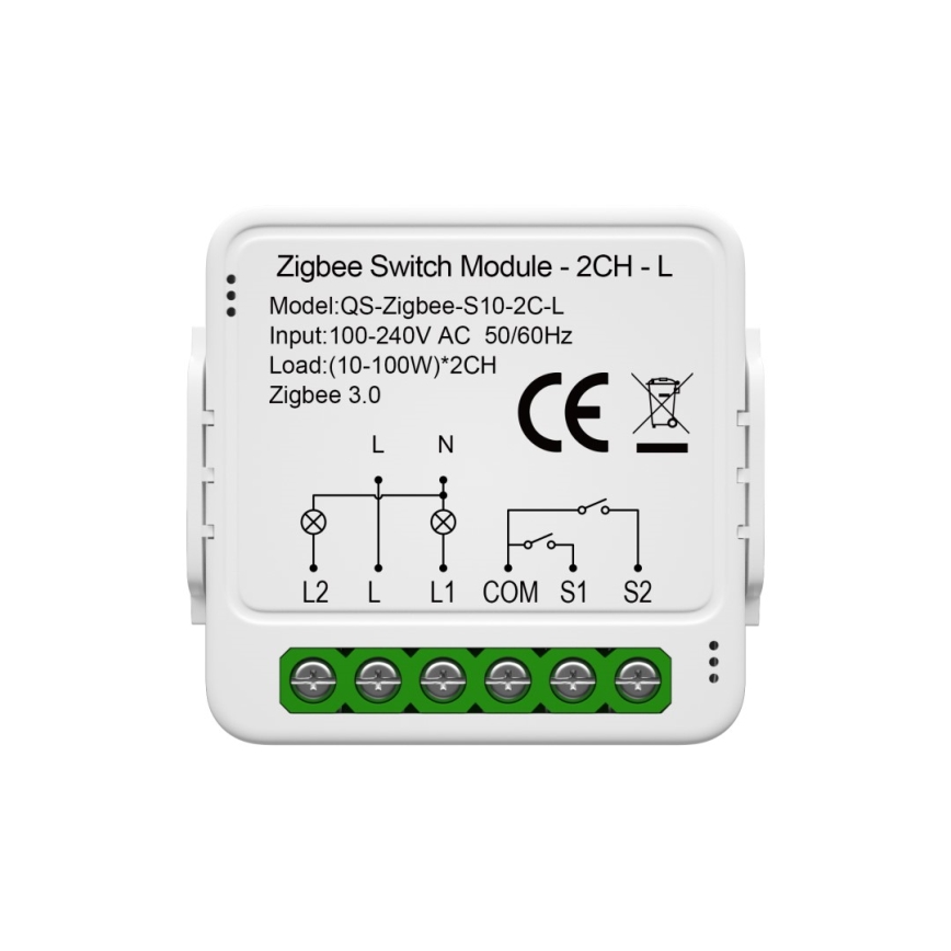 Immax NEO 07572L - Smart kaukosäädin NEO LITE V8 2-painike Tuya