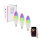 Immax NEO 07716C - SETTI 3x LED RGB+CCT Himmennettävä lamppu E14/5,5W/230V Wi-Fi Tuya 2700K