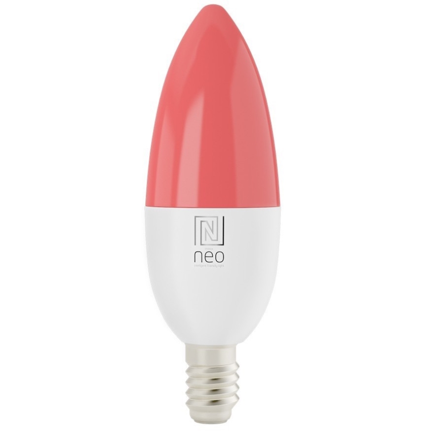 Immax NEO 07716CDO - SETTI 3x LED RGB+CCT Himmennettävä lamppu E14/6W/230V Wi-Fi Tuya + kauko-ohjaus