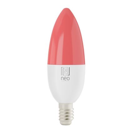 Immax NEO 07716L - LED RGB+CCT Himmennettävä lamppu E14/5,5W/230V 2700K Wi-Fi Tuya