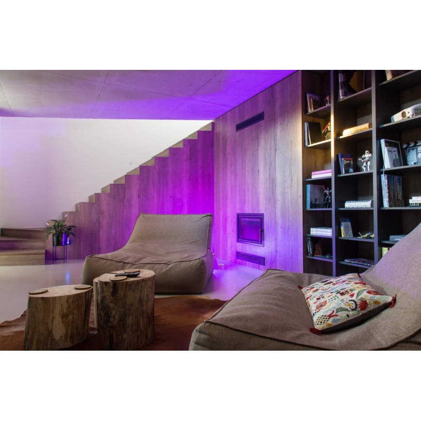 Immax NEO 07724C - SETTI 3x LED RGB+CCT Himmennettävä lamppu GU10/4,8W/230V 2700K Wi-Fi Tuya