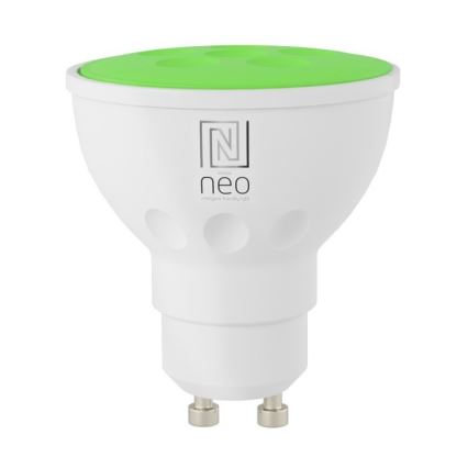 Immax NEO 07724L - LED RGB+CCT Himmennettävä lamppu GU10/4,8W/230V 2700K Wi-Fi Tuya