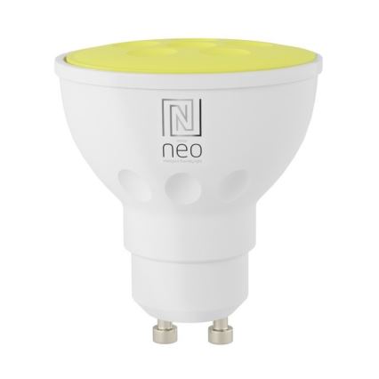 Immax NEO 07724L - LED RGB+CCT Himmennettävä lamppu GU10/4,8W/230V 2700K Wi-Fi Tuya