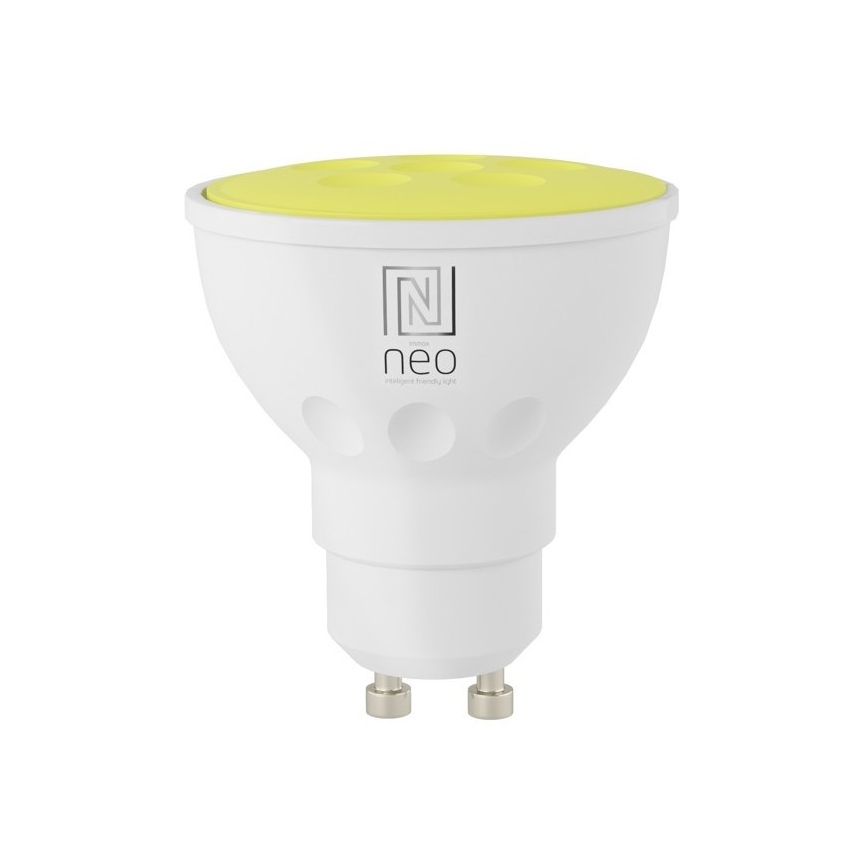 Immax NEO 07724L - LED RGB+CCT Himmennettävä lamppu GU10/4,8W/230V 2700K Wi-Fi Tuya