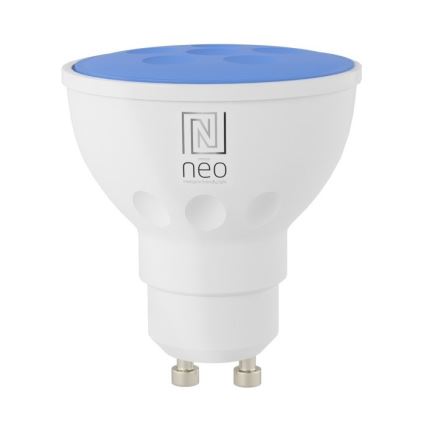Immax NEO 07724L - LED RGB+CCT Himmennettävä lamppu GU10/4,8W/230V 2700K Wi-Fi Tuya