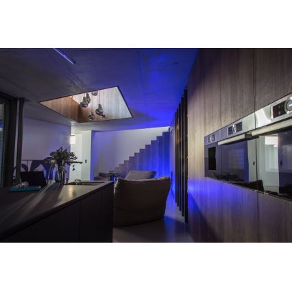 Immax NEO 07726L - LED RGB+CCT Himmennettävä nauha NEO LITE LED/24W/230V 5 m IP65 MUSIC Wi-Fi Tuya + kauko-ohjaus
