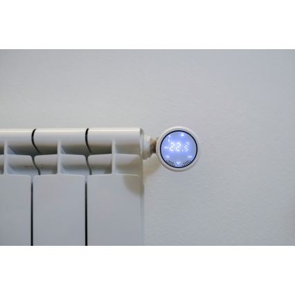Immax NEO 07732A - SETTI 3x Termostaattinen pää 2xAA/3V Tuya