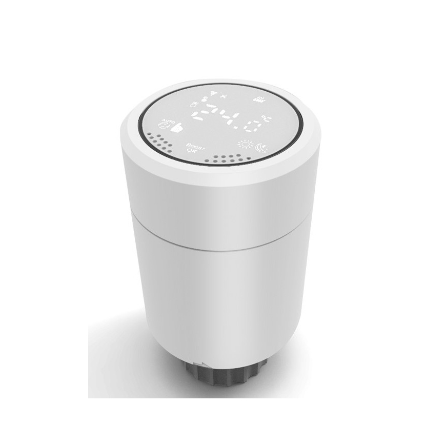 Immax NEO 07732C-SET 4x termostaattipää + BRIDGE PRO v3 2xAA/3V Wi-Fi Tuya