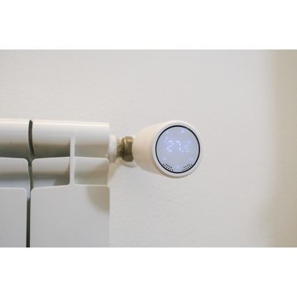 Immax NEO 07732L - Termostaattinen pää 2xAA/3V Tuya
