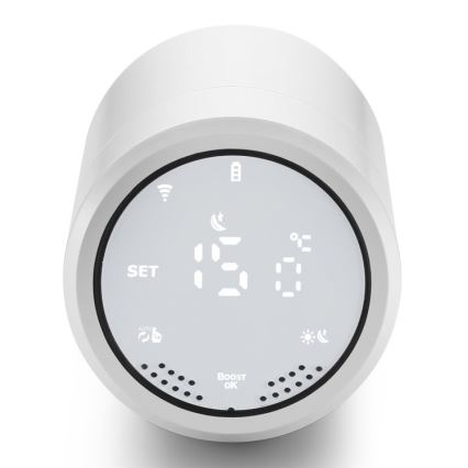 Immax NEO 07732L - Termostaattinen pää 2xAA/3V Tuya