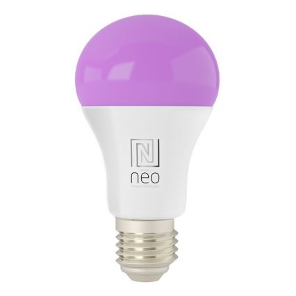 Immax NEO 07733L - LED RGB+CCT Himmennettävä lamppu NEO LITE E27/11W/230V 2700 - 6500K Wi-Fi Tuya