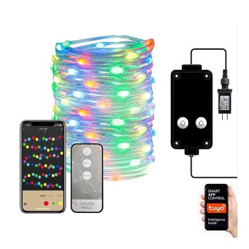 Immax NEO 07735L - LED RGB Himmennettävä ulko nauha NEO LITE LED/7,2W/230V 10 m IP44 Wi-Fi Tuya