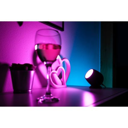 Immax NEO 07739L - LED RGB+CCT Himmennettävä pöytävalaisin ATMOSPHERE LED/3W/5V Wi-Fi Tuya