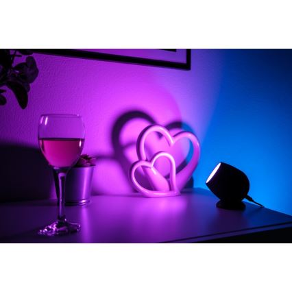 Immax NEO 07739L - LED RGB+CCT Himmennettävä pöytävalaisin ATMOSPHERE LED/3W/5V Wi-Fi Tuya