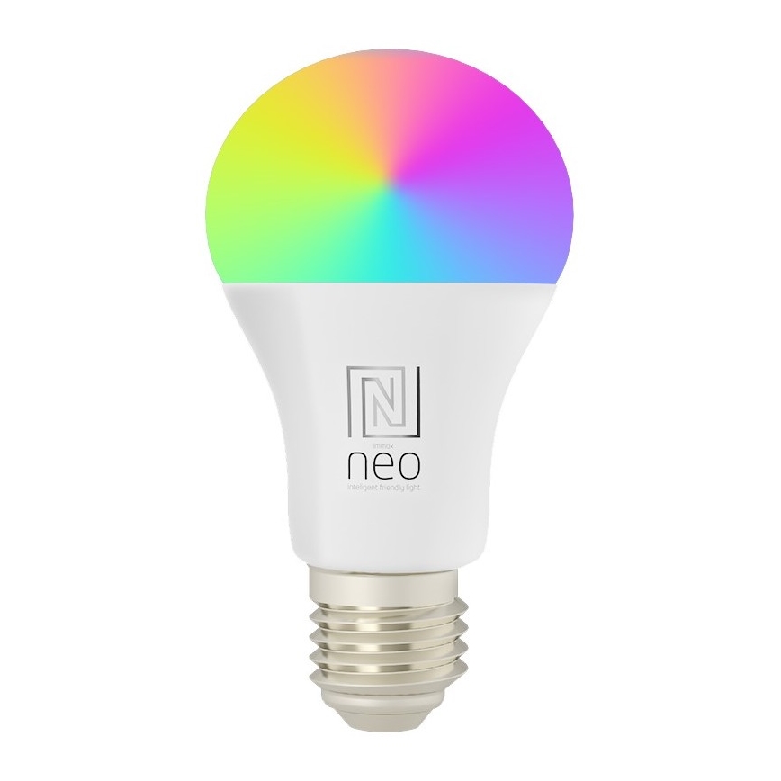 Immax NEO 07743C- SETTI 3xLED RGB+CCT Himmennettävä lamppu E27/11W/230V 2700-6500K Tuya