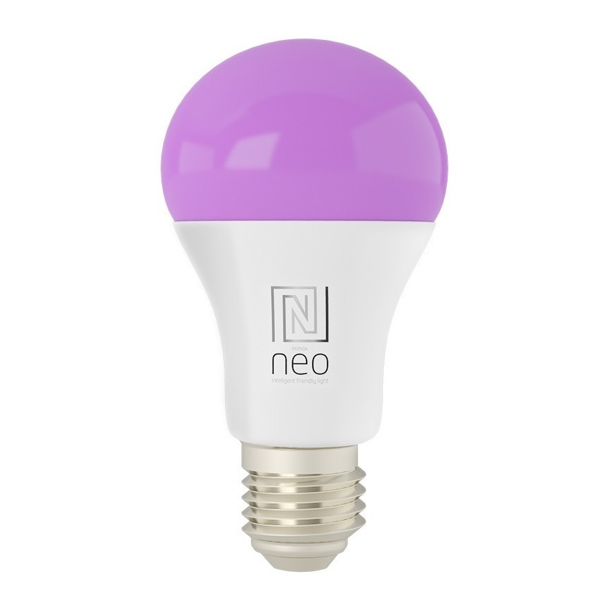 Immax NEO 07743C- SETTI 3xLED RGB+CCT Himmennettävä lamppu E27/11W/230V 2700-6500K Tuya