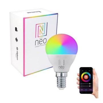 Immax NEO 07745L - LED RGB+CCT Himmennettävä lamppu E14/6W/230V 2700-6500K Wi-Fi Tuya