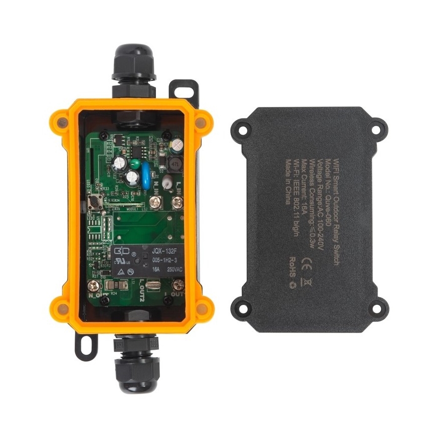Immax NEO 07746L - Älykäs ulkokytkin NEO LITE 3680W/230V/16A IP68 Wi-Fi Tuya