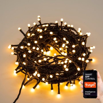 Immax NEO 07755L - LED Himmennettävä ulko ketju NEO LITE 400xLED/8 toiminnot 43m IP44 Wi-Fi Tuya lämpimänvalkoinen