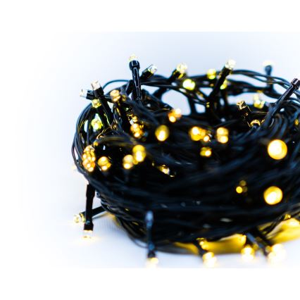 Immax NEO 07755L - LED Himmennettävä ulko ketju NEO LITE 400xLED/8 toiminnot 43m IP44 Wi-Fi Tuya lämpimänvalkoinen