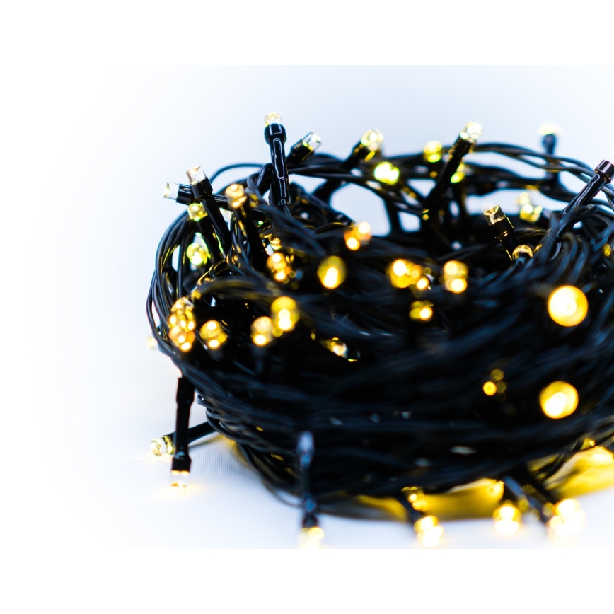 Immax NEO 07755L - LED Himmennettävä ulko ketju NEO LITE 400xLED/8 toiminnot 43m IP44 Wi-Fi Tuya lämpimänvalkoinen