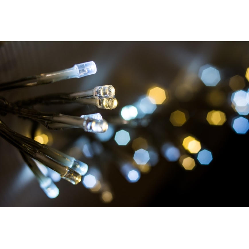 Immax NEO 07756L - LED RGBW Himmennettävä ulko ketju NEO LITE 400xLED/10 toiminnot 43m IP44 Wi-Fi Tuya