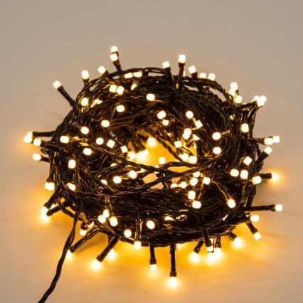 Immax NEO 07756L - LED RGBW Himmennettävä ulko ketju NEO LITE 400xLED/10 toiminnot 43m IP44 Wi-Fi Tuya