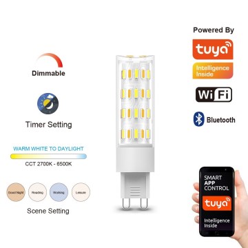 Immax NEO 07763L - Himmennettävä LED-polttimo NEO LITE G9/4W/230V 2700-6500K Wi-Fi Tuya