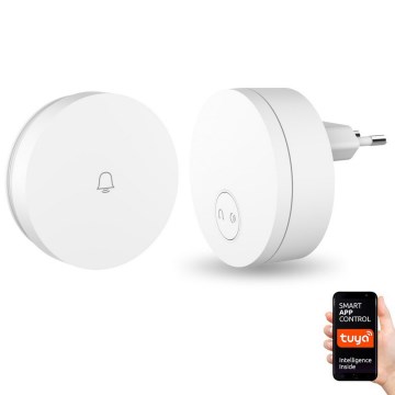 Immax NEO 07769L - Langaton pistokeovikello NEO LITE 230V Wi-Fi Tuya