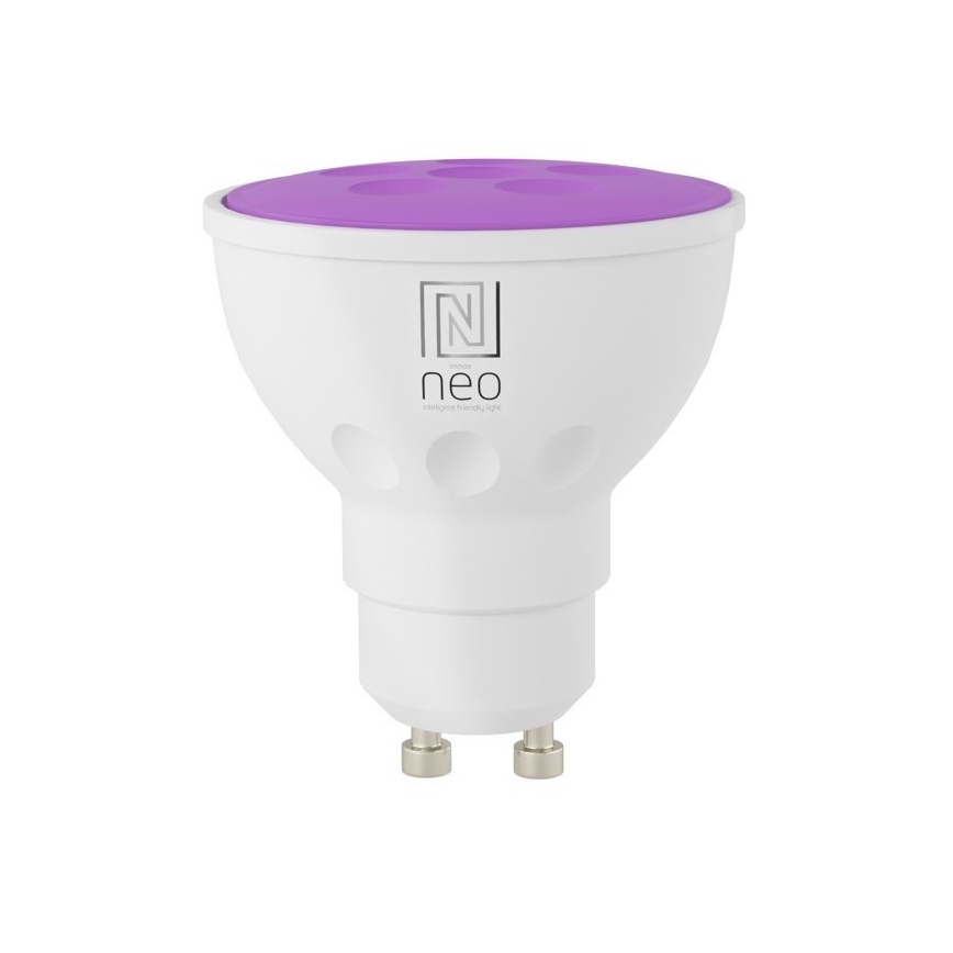 Immax NEO 07777C - SETTI 3x LED RGB+CCT Himmennettävä lamppu GU10/4,8W/230V Tuya