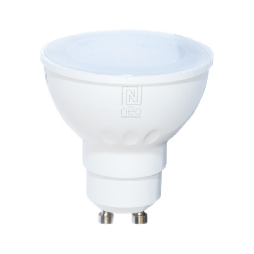 Immax NEO 07777C - SETTI 3x LED RGB+CCT Himmennettävä lamppu GU10/4,8W/230V Tuya