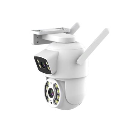 Immax NEO 07783L - Älykäs ulkokamera anturilla DOUBLE 355° P/T 2x2MP IP65 Wi-Fi Tuya