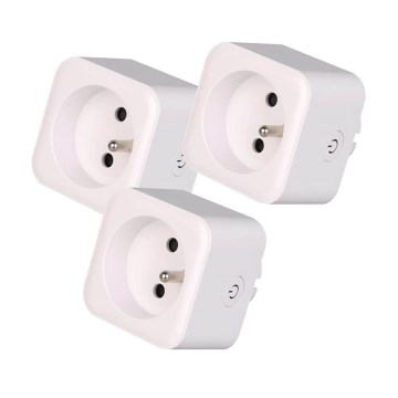 Immax NEO 07786C - SETTI 3x Älykäs pistoke NEO LITE 3680W/230V/16A Tuya