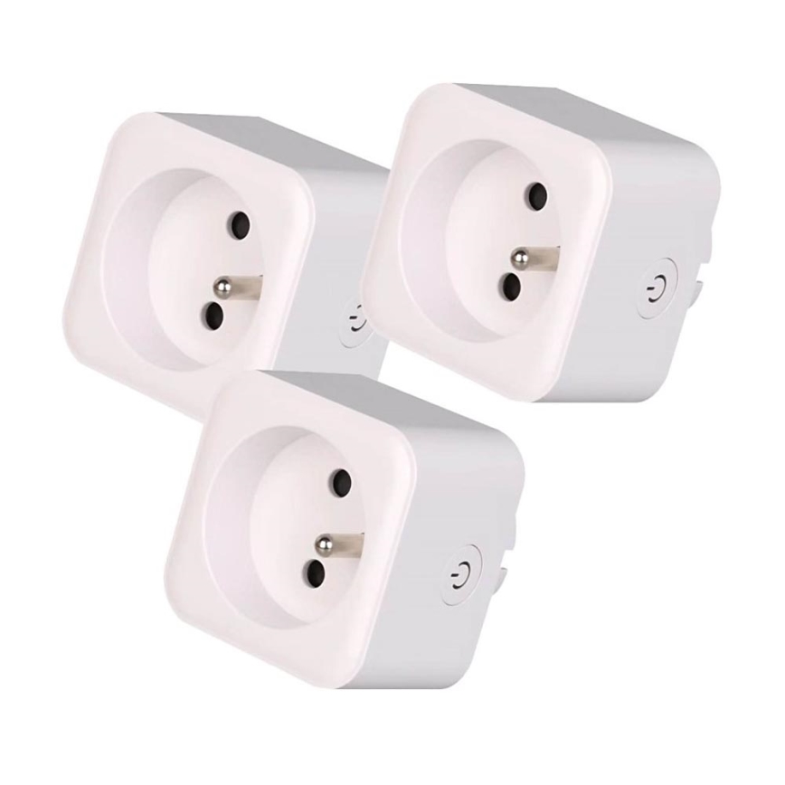 Immax NEO 07786C - SETTI 3x Älykäs pistoke NEO LITE 3680W/230V/16A Tuya