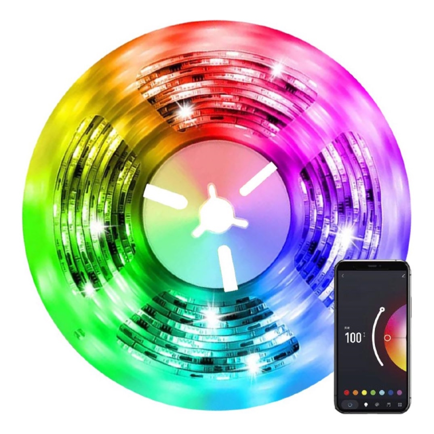 Immax NEO 07790L - LED RGB+CCT Himmennettävä nauha NEO SMART LED/15W/230V 3m IP65 Wi-Fi Tuya