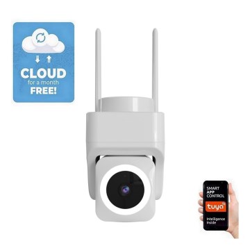Immax NEO 07793L - Älykäs ulkokamera anturilla CUBE 4MP 5V IP65 Wi-Fi Tuya