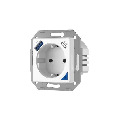 Immax NEO 07801L - Älykäs pistoke 16A/230V + 1xUSB-A+1xUSB C Tuya