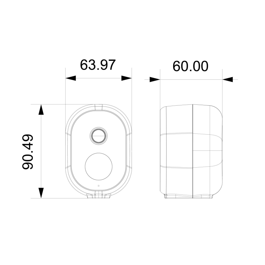 Immax NEO 07802L - Älykäs ulkokäyttöön tarkoitettu aurinkokamera anturilla BARREL 5000mAh Wi-Fi Tuya IP65
